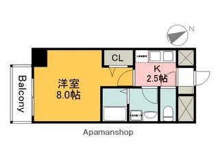 広島県広島市東区矢賀4丁目【マンション】の間取り