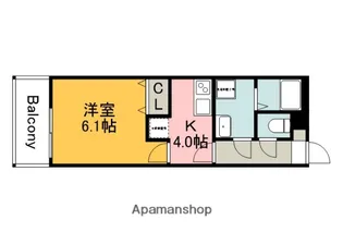 広島県広島市西区中広町2丁目【アパート】の間取り