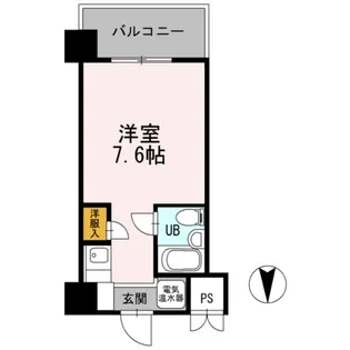 ベルハウス【4階】の間取り
