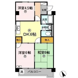 大畠ビル【3階】の間取り