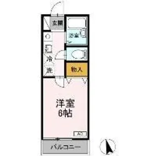 セジュール133【2階】の間取り