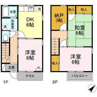 パールハイツ【103号室】の間取り
