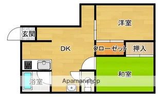 宮原ビル【4階】の間取り