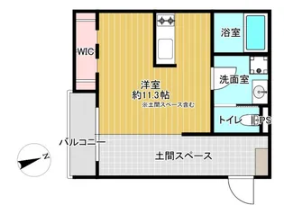 LE RIVAGE 大町東(ル リバージュ 大町東)【101号室号室】の間取り