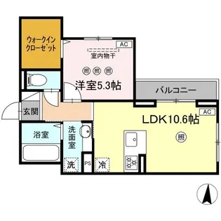camphora1【3階】の間取り