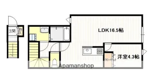 ゲッコー・モリア【2階】の間取り