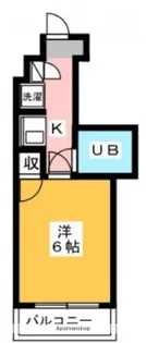 ダイアパレス4番街大手町【6階】の間取り