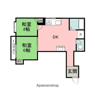 丸内ビル【2階】の間取り