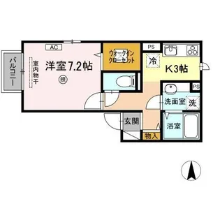 セジュールソフィア【1階】の間取り