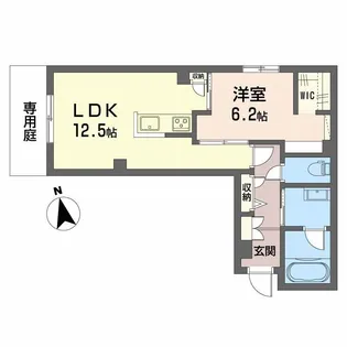 広島県広島市南区宇品御幸1丁目【マンション】の間取り