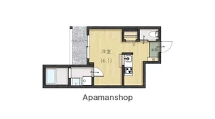 広島県広島市南区宇品西2丁目【アパート】の間取り