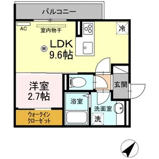 アネックス伍番館【2階】の間取り