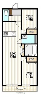 (仮)林が原【1階】の間取り