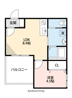 メイユールZAKI NO.12【2階】の間取り
