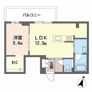 広島県広島市南区東雲本町1丁目【マンション】の間取り