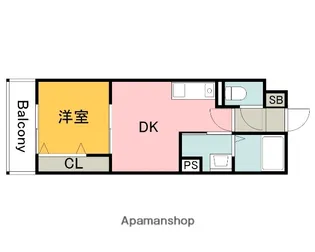 KOTI井口明神【2階】の間取り