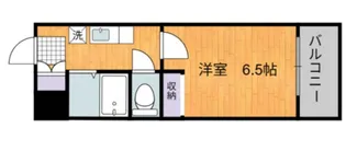 フリートヴィラ富士見町(旧マントクビル)【903号室号室】の間取り