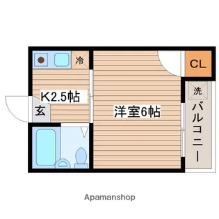OKAMUNEBLD【2階】の間取り