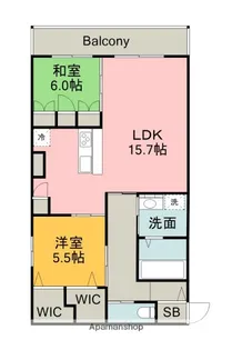 BORIKIしののめ空【3階】の間取り