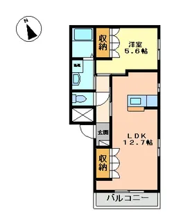 メゾン フェリーチェ【3階】の間取り