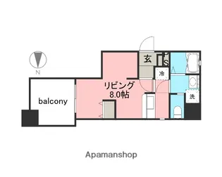 LION鶴見【3階】の間取り