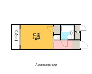 広島県広島市安佐南区祇園5丁目【マンション】の間取り