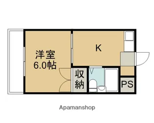 広島県広島市安佐南区祇園4丁目【マンション】の間取り