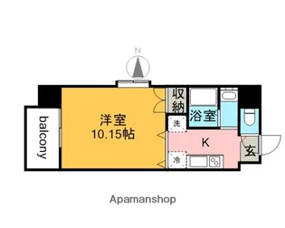 広島県広島市佐伯区海老園1丁目【マンション】の間取り