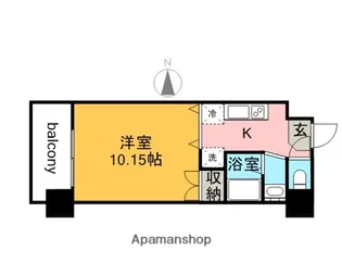 広島県広島市佐伯区海老園1丁目【マンション】の間取り
