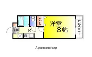 広島県広島市西区己斐上3丁目【マンション】の間取り
