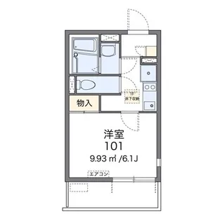 レオネクストM&H Ⅱ【4階】の間取り