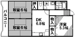 平田マンション【3階】の間取り