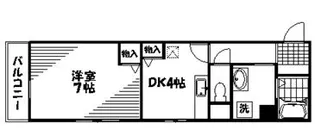 ジョルニ・フェリーチ【7階】の間取り