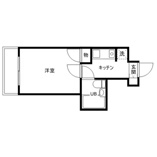 ダイアパレス比治山パークサイド【5階】の間取り