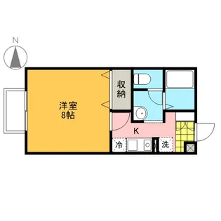 BELLE COTE【1階】の間取り