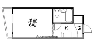グレース幟町【601号室】の間取り