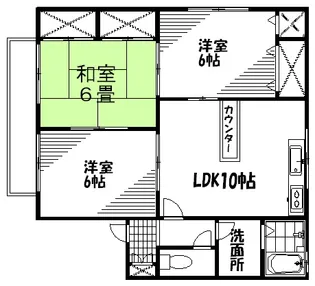 T.VillageA棟【1階】の間取り