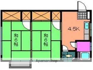 広島県広島市西区楠木町3丁目【マンション】の間取り