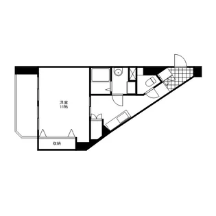 T-2FLAT【7階】の間取り