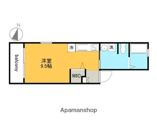 ヴィラヒサミ【2階】の間取り