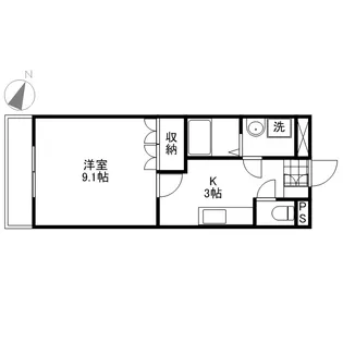 ルミナスアネックス【1階】の間取り