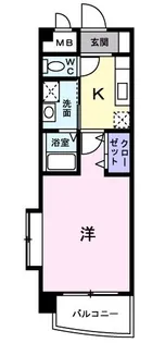 フィオーレ ジュネス【1階】の間取り