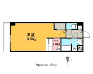 かみの井館【303号室】の間取り
