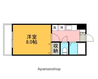 コートソフィア【105号室】の間取り