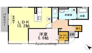 コンフォール【1階】の間取り