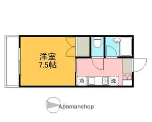 リビエール西条【403号室】の間取り