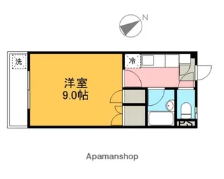 尾形ハイツD棟【302号室】の間取り