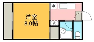 ラポール【304号室】の間取り