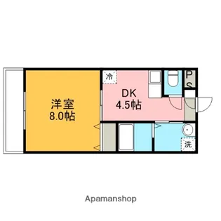 アンビシャス【301号室】の間取り