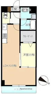フォーリア24【2階】の間取り